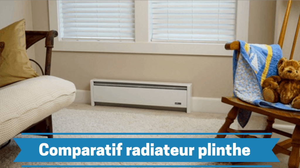 plinthe de chauffage brancher