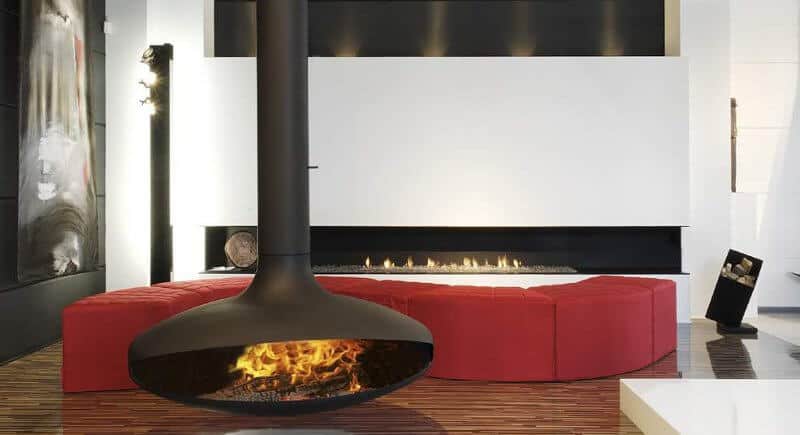 Choisir, Acheter & Installer un Poêle à bois Suspendu